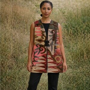 Judith Roberts La Coleccion Vintage Vest Size Medium